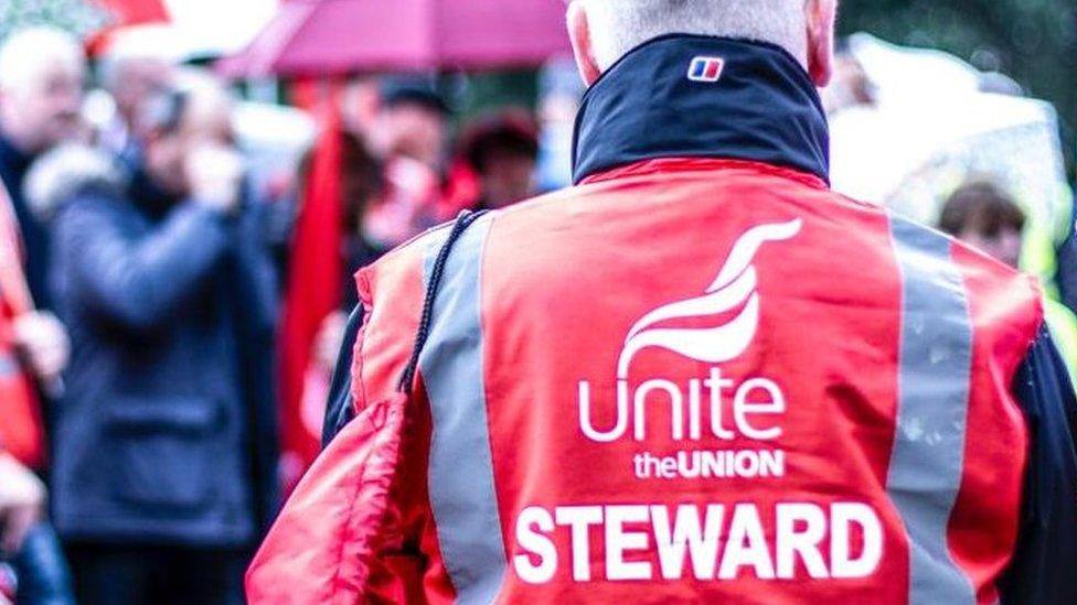 Unite union member