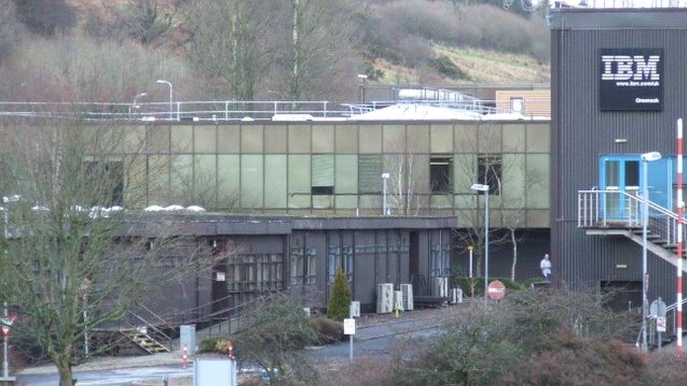 Former IBM factory at Spango Valley