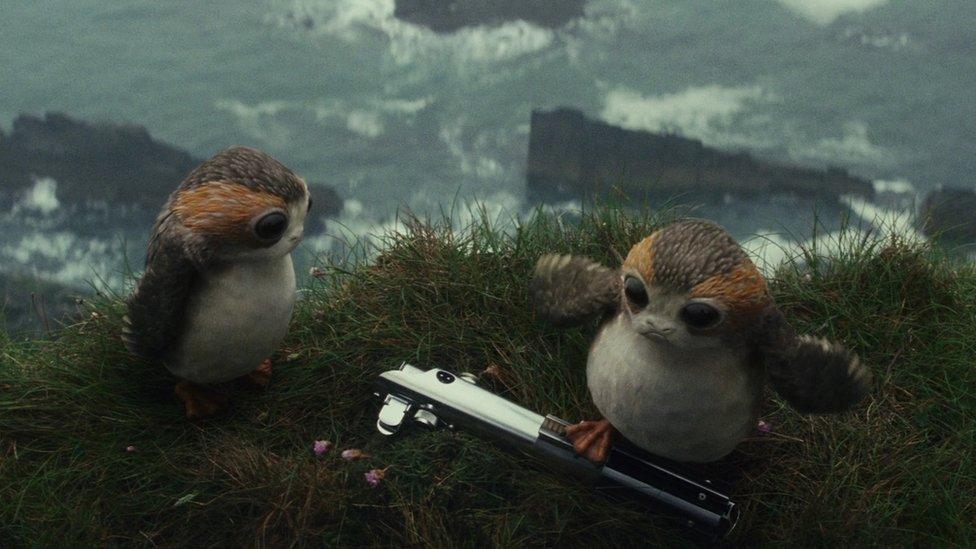 Porgs from Star Wars.