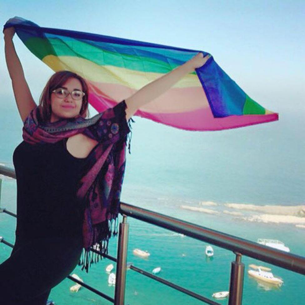 Rainbow flag picture