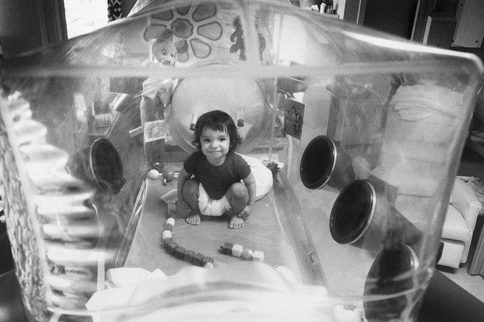 David Vetter, the bubble boy