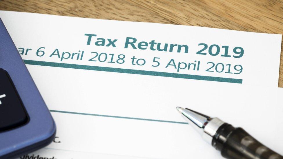 Stock tax return image