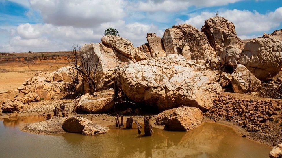 African desert.