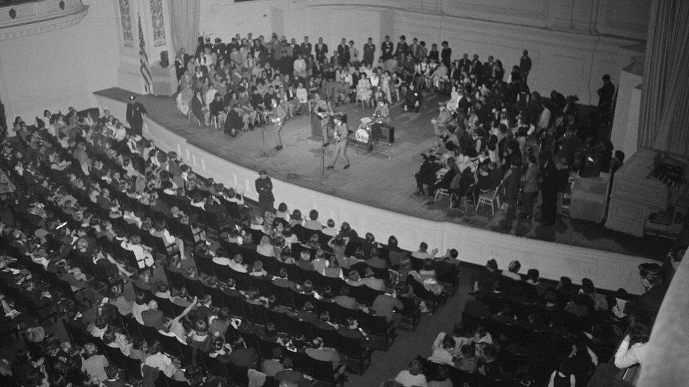 The Beatles at Carnegie Hall