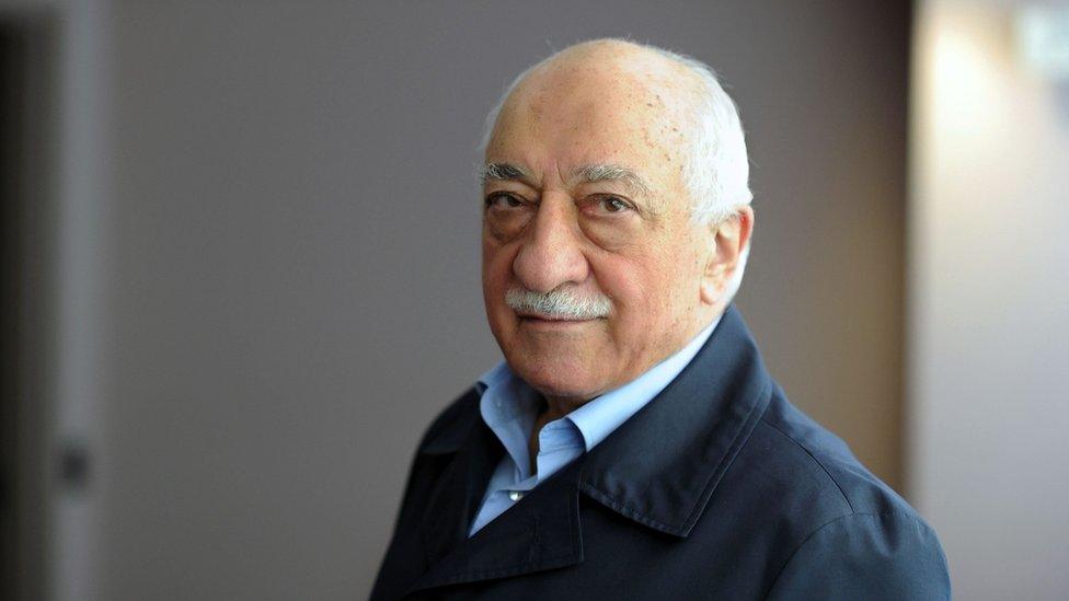 Exiled Turkish Muslim preacher Fethullah Gulen