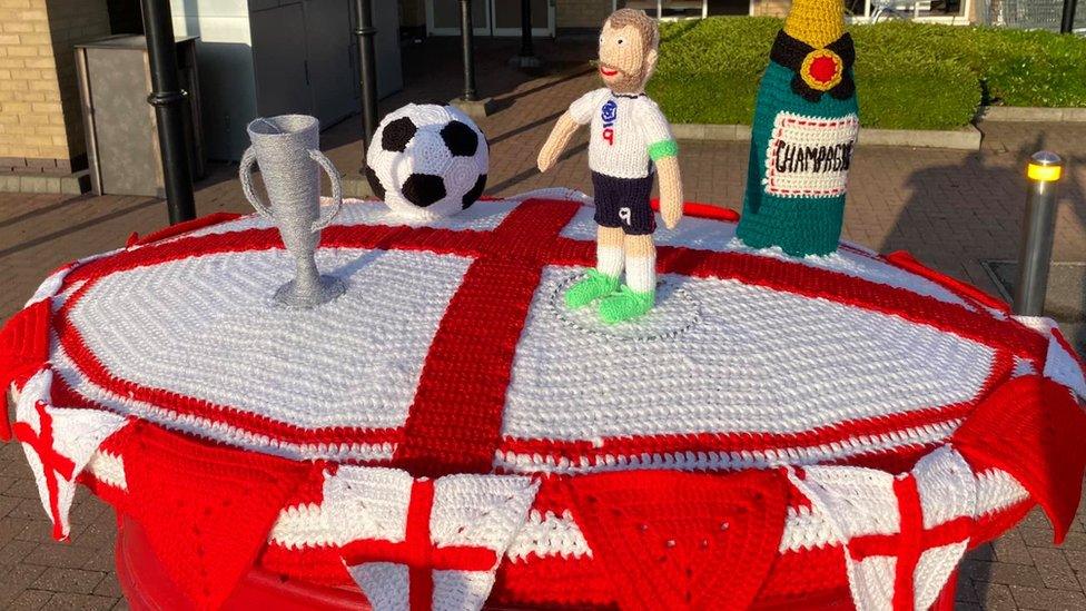 Knitted Harry Kane