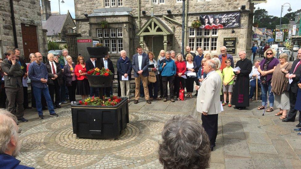 Vigil in Llangefni