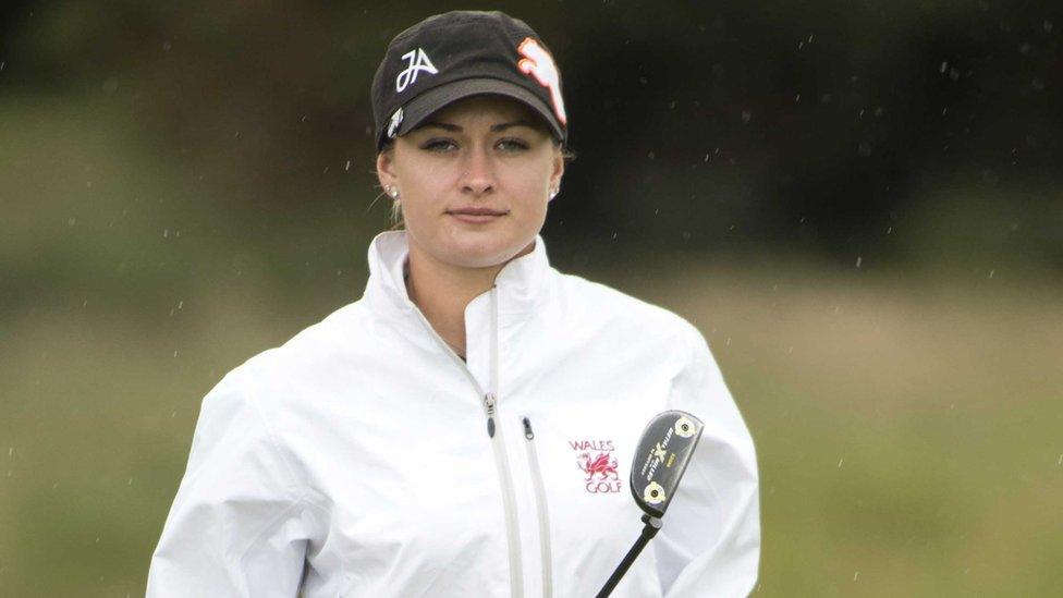 Amy Boulden's first professional win was at the Association Suisse de golf Open in May 2014