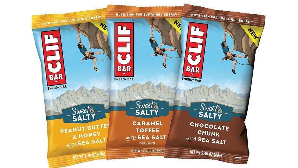 Clif Bar energy bars.