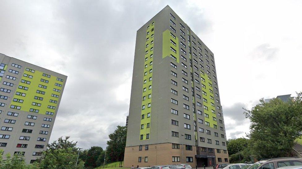 Antisocial behaviour has been reported at Oatland Court in Leeds