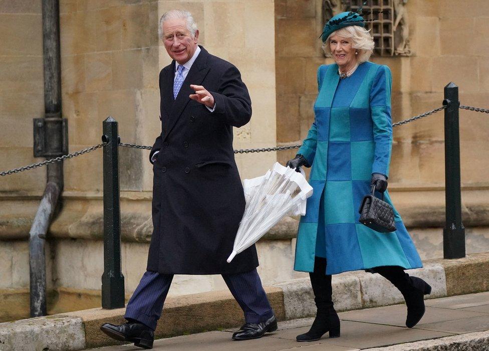 The Prince of Wales and the Duchess of Cornwall