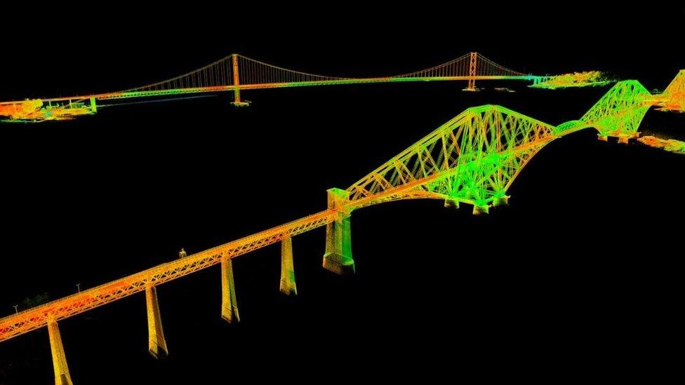 Forth bridges scan