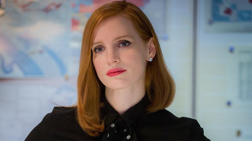 Jessica Chastain in Miss Sloane