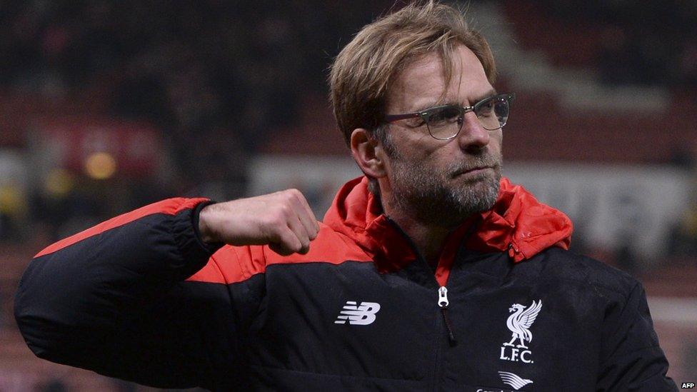 Jurgen clenches his fist