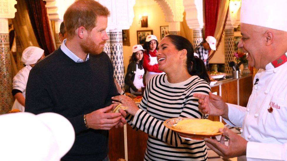 The Duke and Duchess of Sussex on Morocco