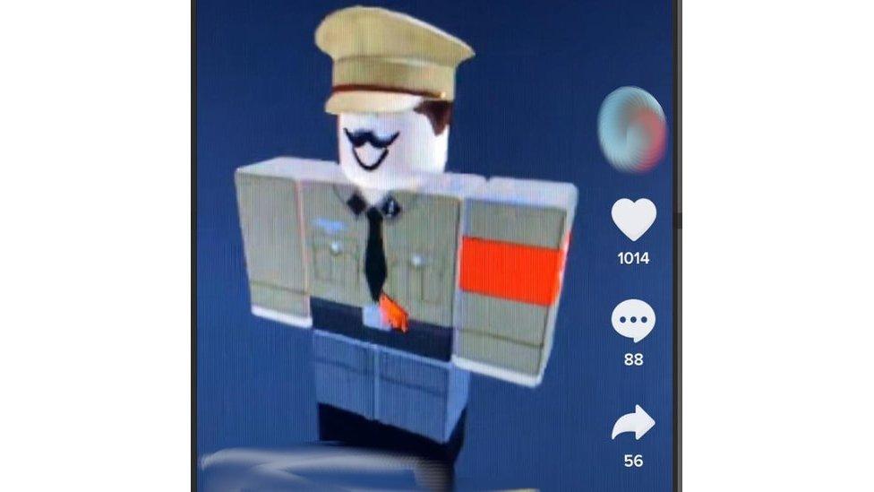 Hitler roblox character