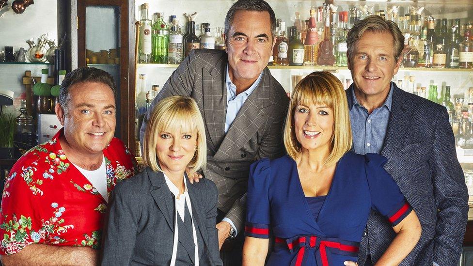 John Thomson, Hermione Norris, James Nesbitt, Fay Ripley and Robert Bathurst