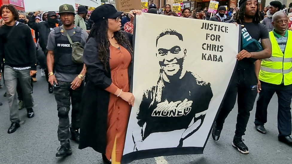 Chris Kaba protest