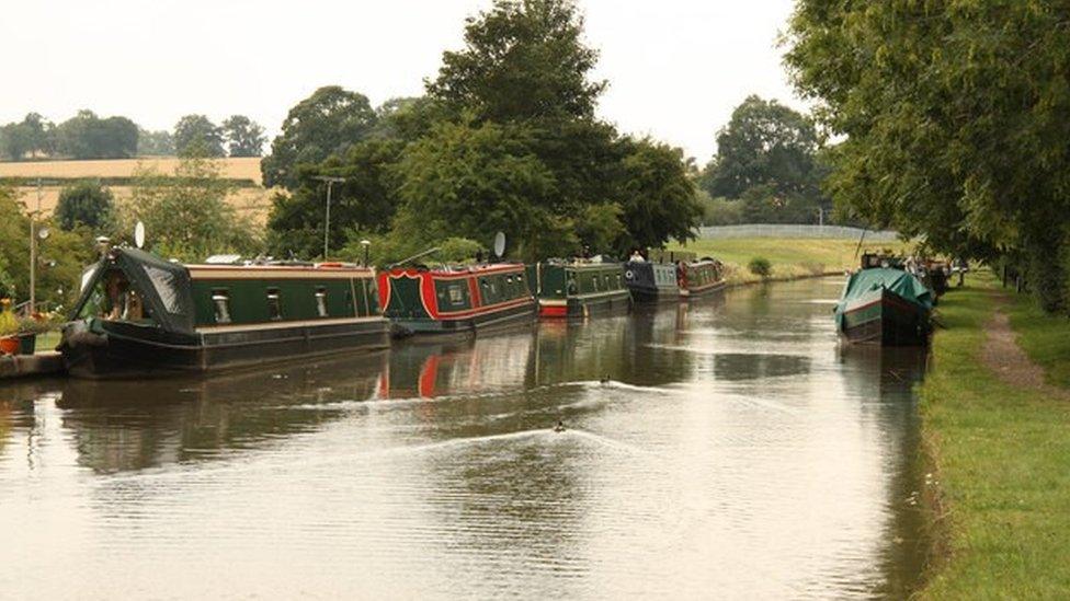 Grand Union Canal in Northamptonshire