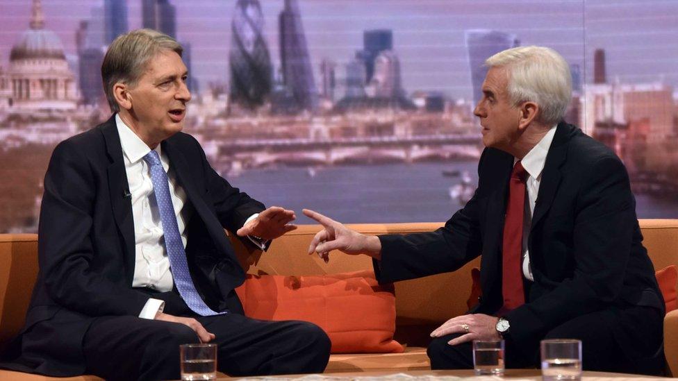 Philip Hammond and John McDonnell