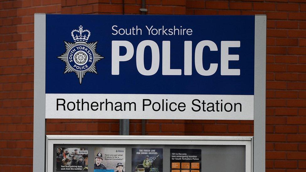 South Yorkshire Police sign