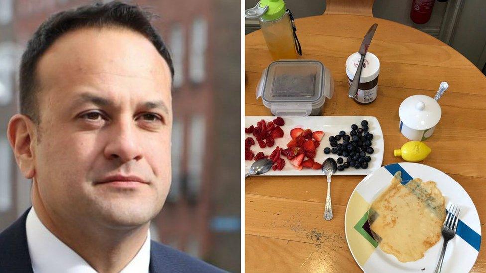 Leo Varadkar and Leo's pancakes