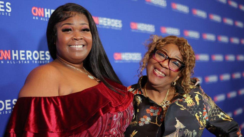 Shaye Moss and Ruby Freeman attend the 16th annual CNN Heroes: An All-Star Tribute at the American Museum of Natural History on 11 December 2022 in New York City