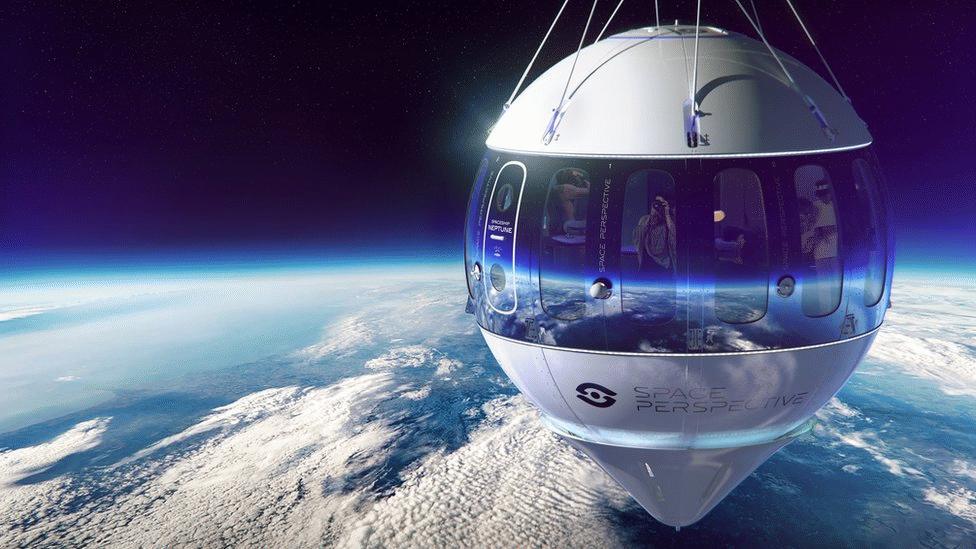 Space Perspective's balloon spaceship