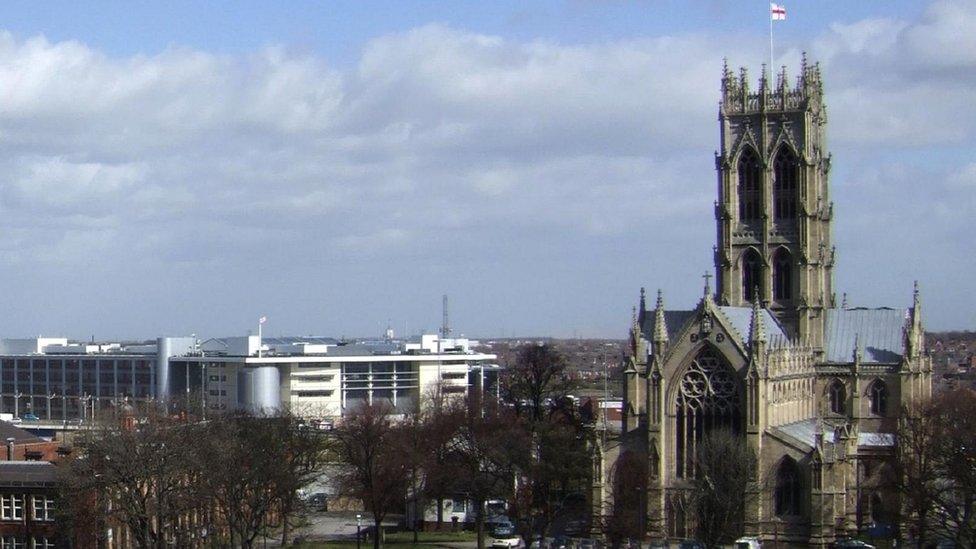 Doncaster town centre