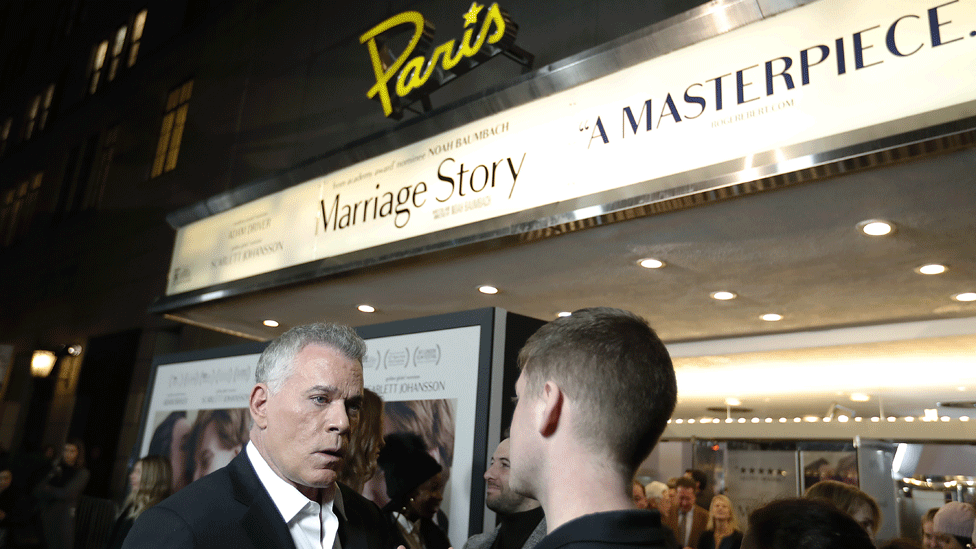 Ray Liotta (left) plays Jay in Marriage Story