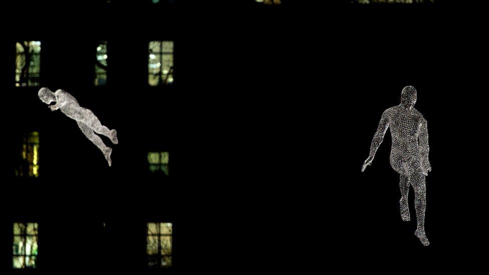 Cedric Le Borgne's installation at St James Square