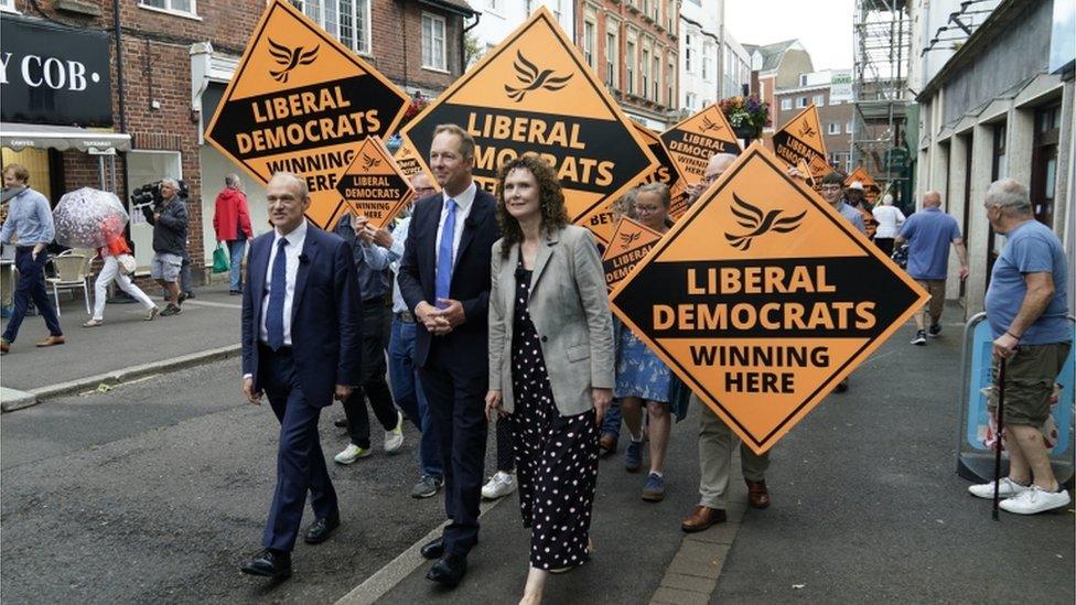 Sir Ed and new MP Richard Foorde