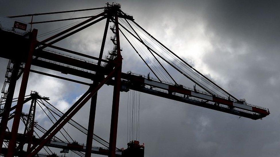 Crane at the Port of Liverpool