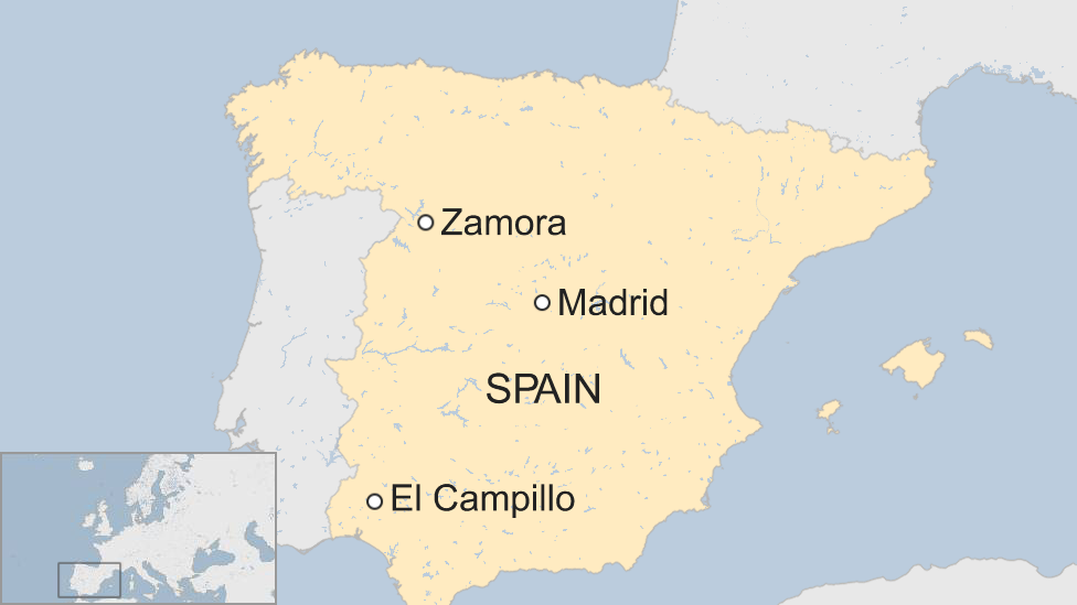 Map of Spain