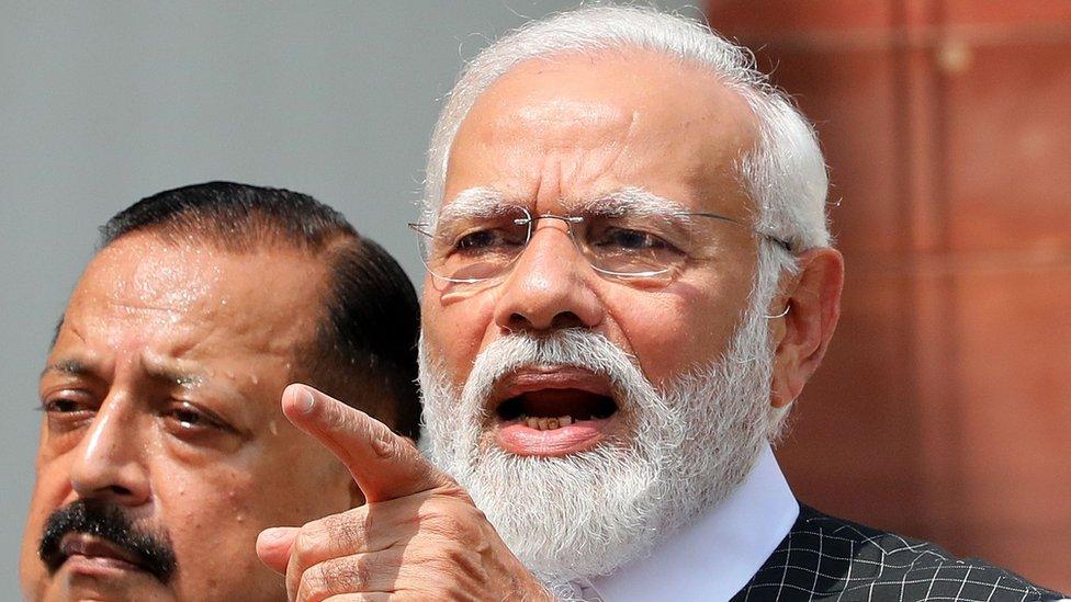 Indian Prime Minister Narendra Modi