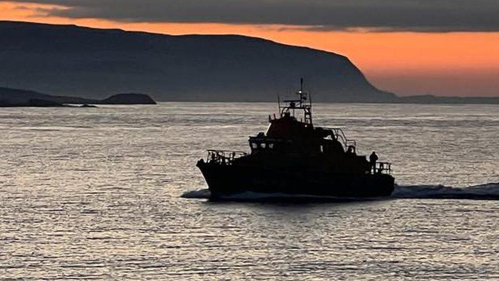 Portrush RNLI boat