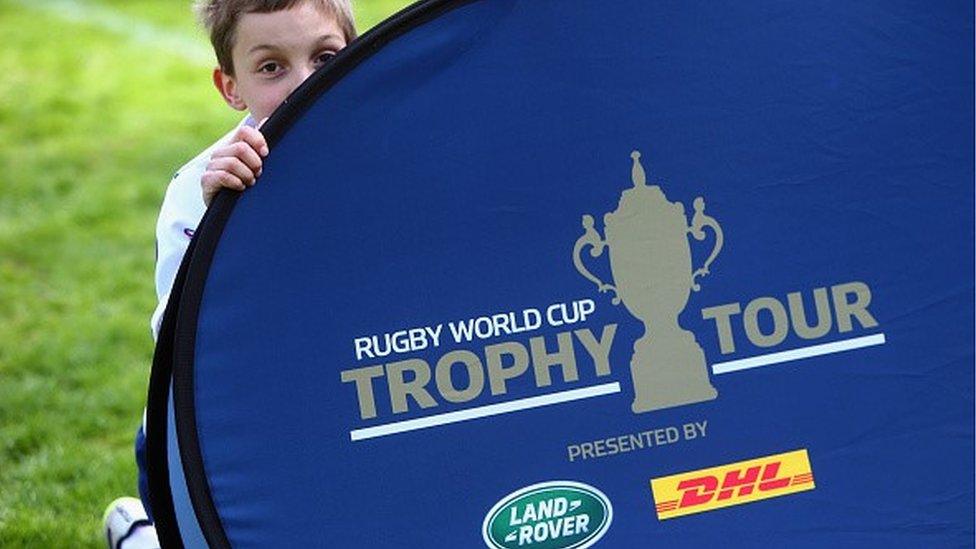 Land Rover and DHL are World Rugby partners