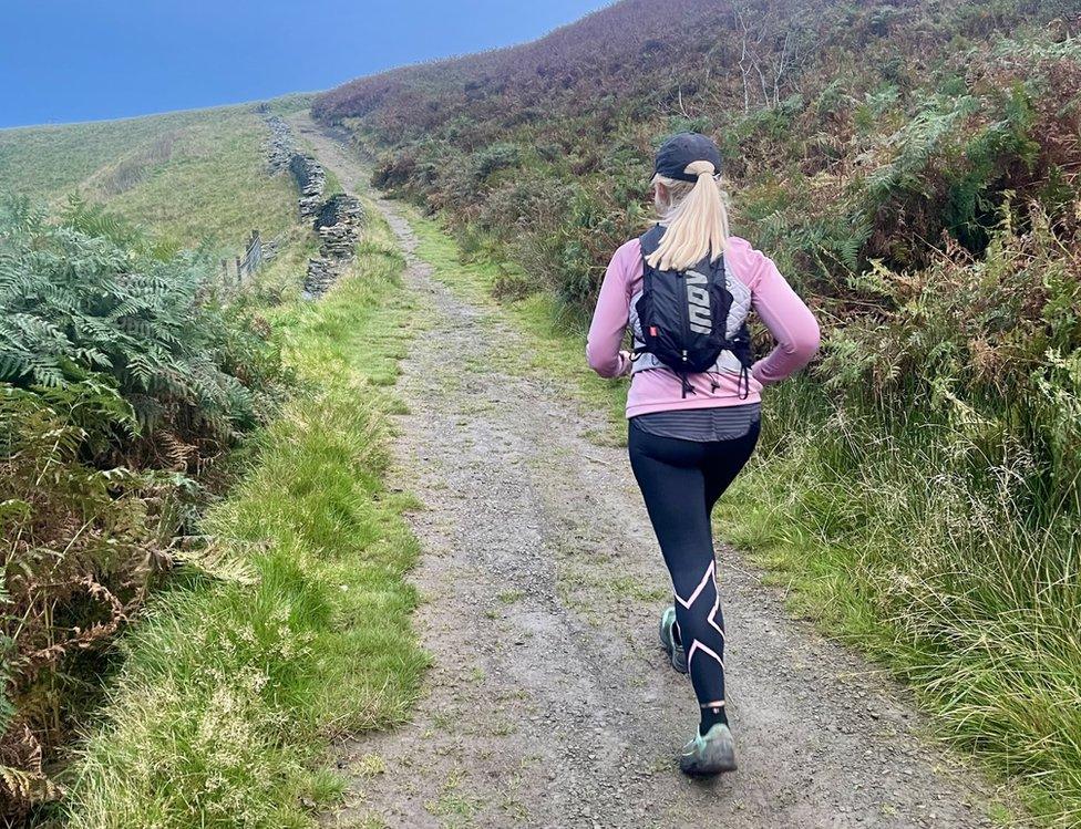 Natalie Yates-Bolton marathon training