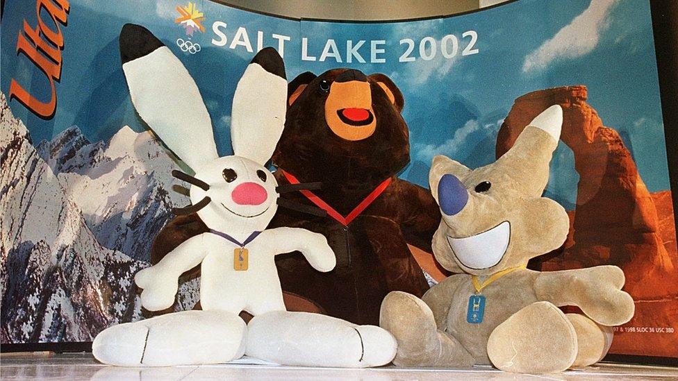 Mascots of the 2002 Olympic Winter Games