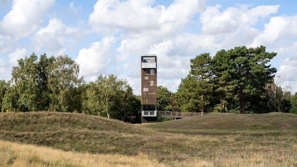 Sutton Hoo viewing tower