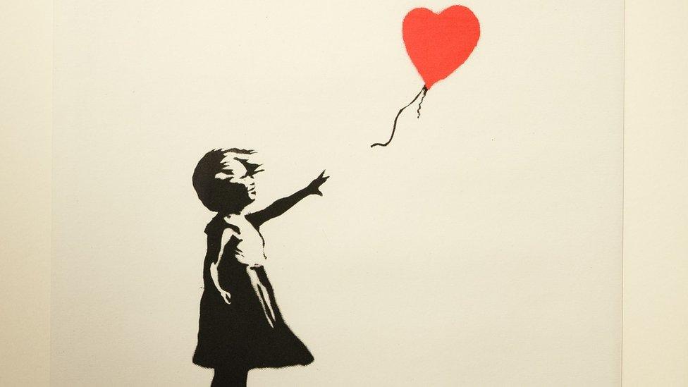 Banksy artwork Girl With Balloon