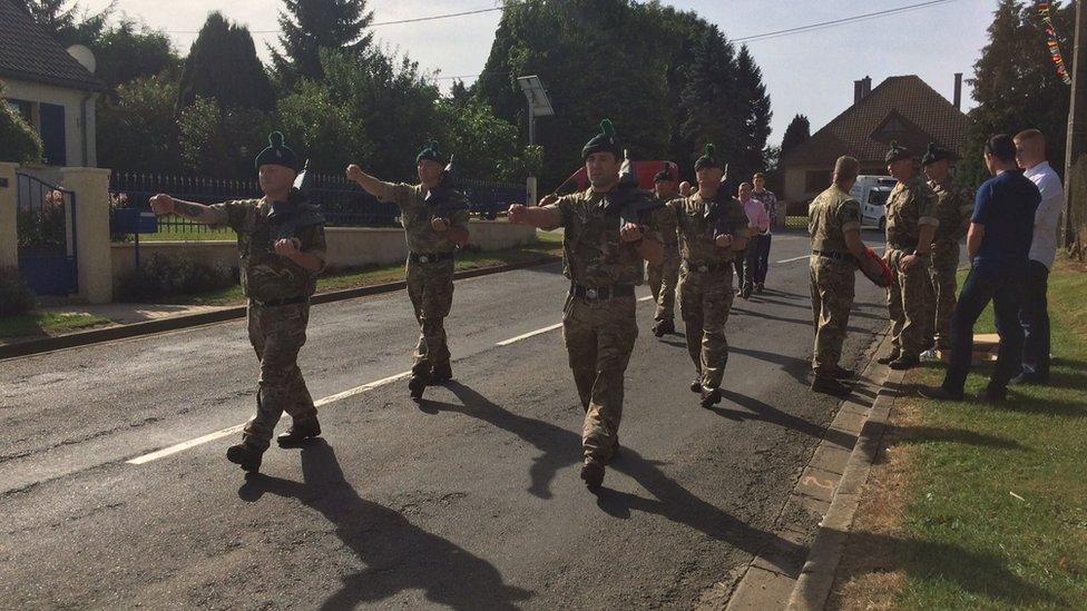 Guillemont ahead of a ceremony marking the centenary of the World War One battle