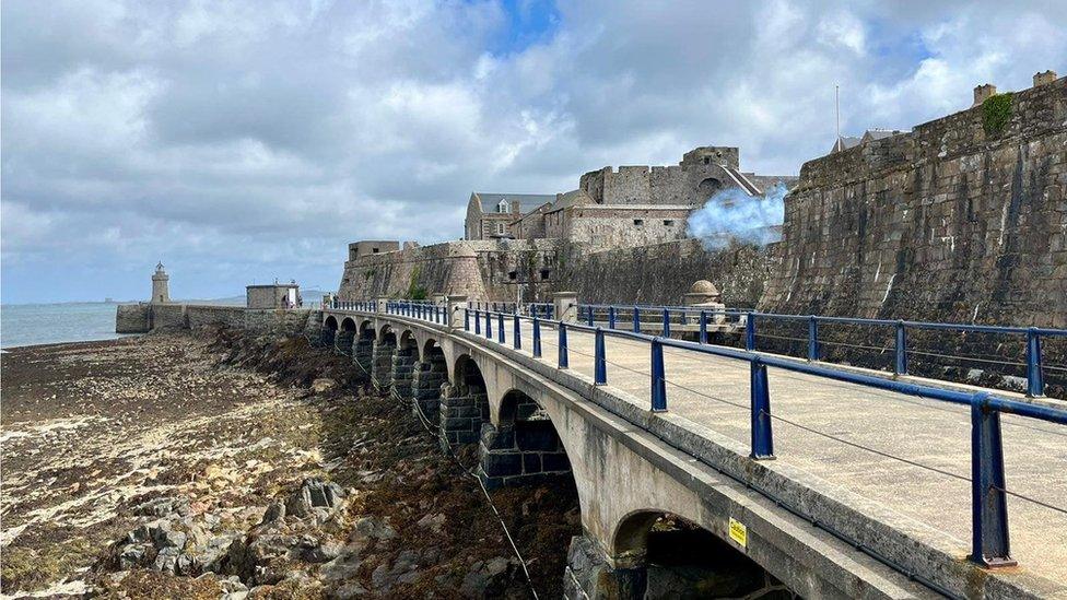 A photo of Castle Cornet