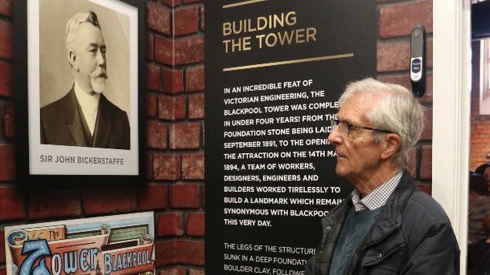 John Bickerstaffe at Blackpool Tower