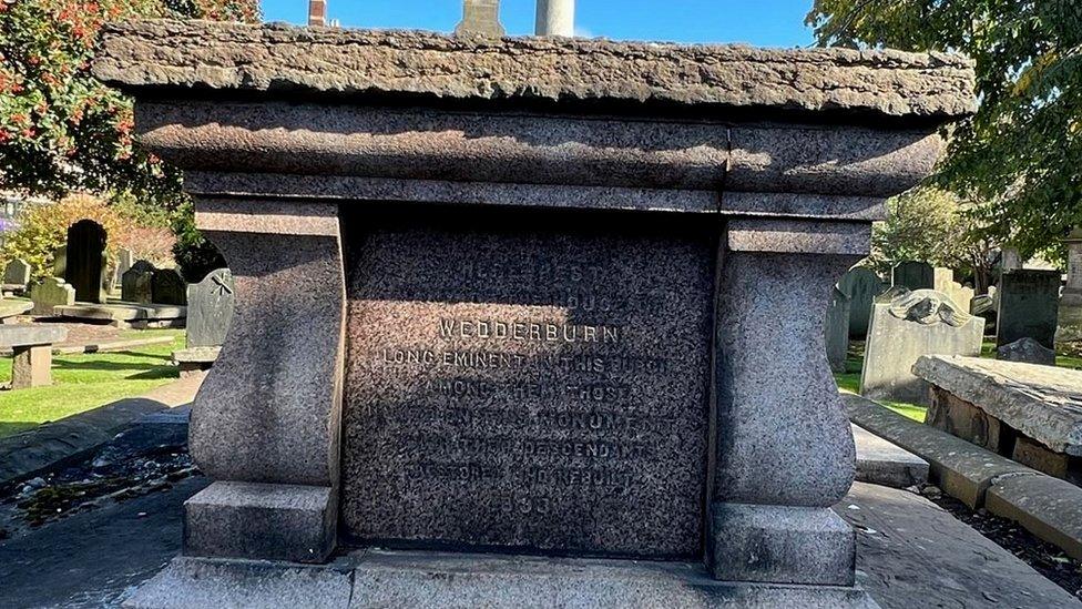 Wedderburn tomb