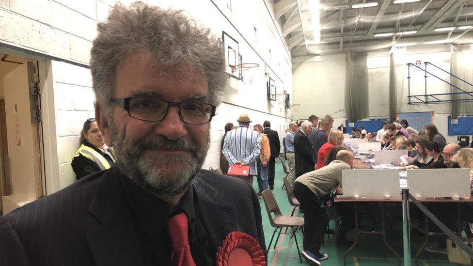 Hastings Labour council leader Peter Chowney kept his seat