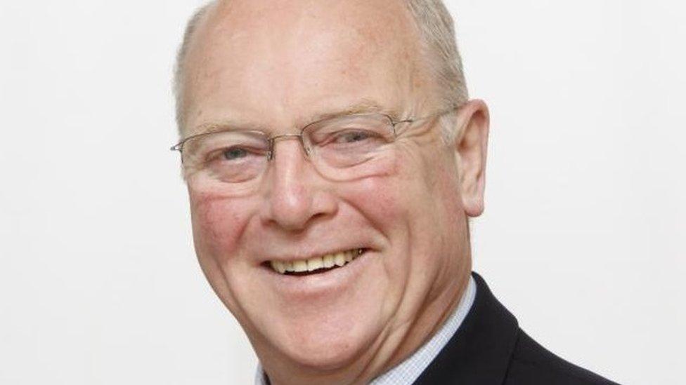 Conservative councillor Colin Elcock