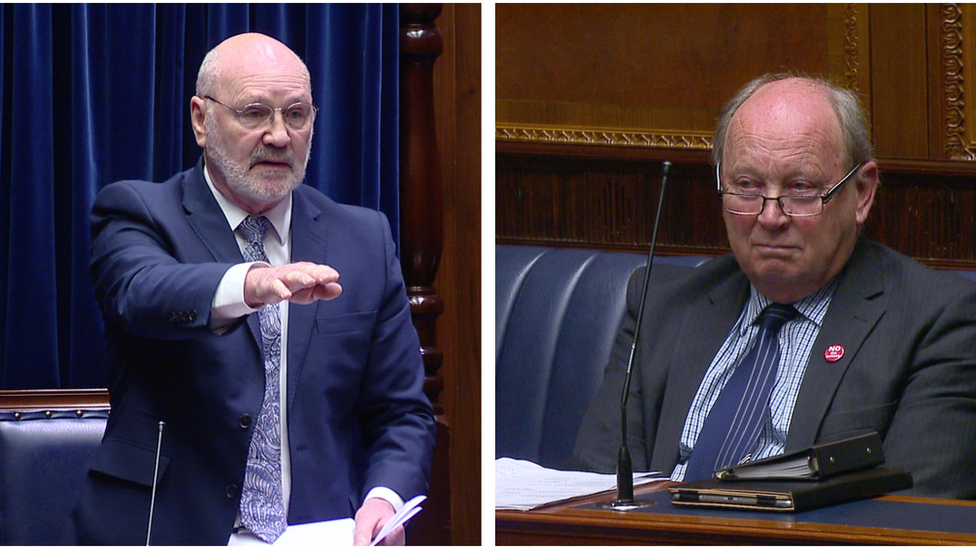 Alex Maskey and Jim Allister