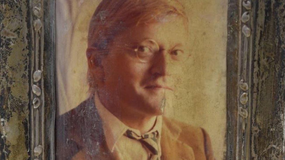 Photograph of David Hockney