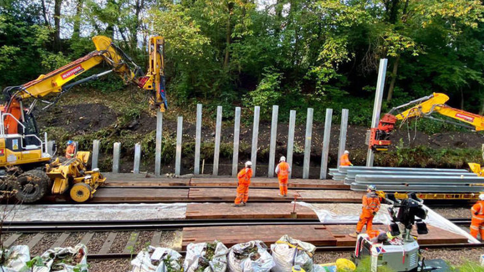 Network Rail workers